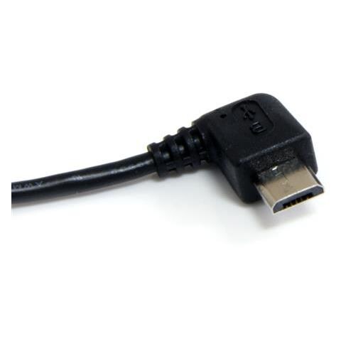 UUSBHAUB3RA, USB A, Micro-USB B, Maschio / maschio, Dritto, Ad angolo, Nero - Foto 2